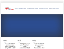Tablet Screenshot of cprworksfl.com